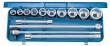32 EMZ Steckschlüssel-Satz 3/4" 14-teilig 6-kant 22-50 mm Produktbild