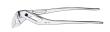 GEDORE 146 10 C Universalzange 10", 7-fach verstellbar Produktbild