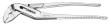 GEDORE 146 10 C Universalzange 10", 7-fach verstellbar Produktbild img3 S