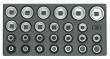 1500 ES-19 Satz Steckschlüsseleinsätze 1/2", 6-kant, in 1/3 ES-Modul Produktbild