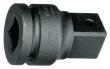 GEDORE KB 3221 Kraftschrauber-Vergrößerungsstück 3/4" auf 1" Produktbild img1 S