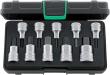 STAHLWILLE Schraubendrehereinsatz- Garnitur 1/2" 6-kant 4- 19mm 10-teilig Produktbild img1 S