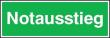 Rettungsschild, Notausstieg Produktbild img1 S