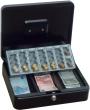 Geldkassette schwarz Euroeinteilung 300x240x90mm Produktbild img1 S