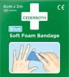 CEDERROTH Schaumbandage blau 6cmx2m 1 Stück Produktbild img1 S