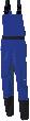 Latzhose Weld Shield, Gr.58,kornblau/schwarz Produktbild img1 S