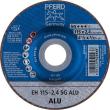 PFERD TOOLS Trennscheibe EH 115x2,4x22,23 mm gekröpft Leistungslinie SG ALU für Alu Produktbild img1 S