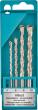 HELLER Universalbohrersatz AllMat Rundschaft 4-teilig ø 5/6/8/10mm Produktbild img1 S