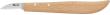 FORTIS Entgrat-/ Kerbschnitzmesser 140mm mit Holzheft Produktbild img1 S