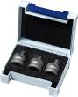 ASW Kraft- Schraubenddrehereinsatz- Garnitur Shorty 1/2" TX T30-T50 3-teilig Produktbild img1 S