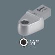 WERA Einsteck-Bit-Halter 9x12mm 1/4" Produktbild img2 S