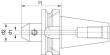 Flächenspannfutter JISB6339AD BT40 18mm A100 FORTIS Produktbild img2 S
