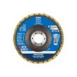 PFERD TOOLS POLIVLIES-Fächerscheibe PVL Korund Ø 125 mm Bohrung 22,23 mm A100G für Feinschliff Produktbild img3 S