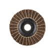 PFERD TOOLS POLIVLIES-Fächerscheibe PVL Korund Ø 125 mm Bohrung 22,23 mm A100G für Feinschliff Produktbild img2 S