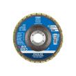 PFERD TOOLS POLIVLIES-Fächerscheibe PVL Korund Ø 125 mm Bohrung 22,23 mm A240F für Feinschliff Produktbild img3 S