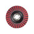 PFERD TOOLS POLIVLIES-Fächerscheibe PVZ Keramik Ø 115 mm Bohrung 22,23 mm CO-COOL120/A240F für Feinschliff Produktbild img2 S