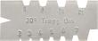 FORUM Trapezgewinde-Stahllehre DIN103 stg.2-12mm Produktbild img1 S