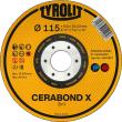 Schruppscheibe CERABOND X für Stahl und Edelstahl Produktbild img1 S