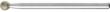 PFERD TOOLS Diamant-Schleifstift Kugel Ø4,0mm Schaft-Ø3 mm D126 (mittel) zum Gravieren und Entgraten Produktbild