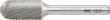 FORUM HM-Frässtift, 6-mm-Schaft, Kugelzylinderform WRC (Walzenrund), Zahnung C Produktbild img6 S