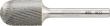 FORUM HM-Frässtift, 6-mm-Schaft, Kugelzylinderform WRC (Walzenrund), Zahnung C Produktbild img7 S