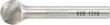 FORUM HM-Frässtift, 6-mm-Schaft, Kugelform KUD, Zahnung C Produktbild img5 S