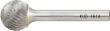 FORUM HM-Frässtift, 6-mm-Schaft, Kugelform KUD, Zahnung C Produktbild img6 S