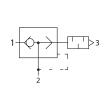 RIEGLER Schnellentlüftungsventil gef. Entl. G1/8 (Ausg.) - Schl.4 (Eing.) Produktbild img3 S