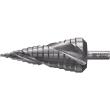 PFERD TOOLS Stufenbohrer HSS 15 Bohrstufen Ø 3,5-40 mm 3-Flächenschaft-Ø 10 mm, abgestimmt auf die gängigen Durchmesser von Kabelrohrverschraubungen Produktbild img1 S