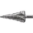 PFERD TOOLS Stufenbohrer HSS 13 Bohrstufen Ø 7-40,5 mm 3-Flächenschaft-Ø 12 mm, abgestimmt auf die gängigen Durchmesser von Kabelrohrverschraubungen Produktbild img1 S