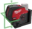 Milwaukee Kreuzlinienlaser solo M12 CLLP-0C ohne Akku ohne Ladegerät Koffer Produktbild img1 S