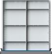 ANKE Schubladeneinteilungssatz 1/2 Teilung für Schublade B500xT540mm/Fachhöhe 180-360mm Produktbild