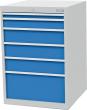 Schubladenschrank T736 705 mm, 6 Sbl. VA Produktbild img1 S