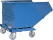 Muldenkipper 800l B1105xT1458xH1099 mm RAL 5007 Tragkraft 800kg mit Ablasshahn Produktbild img4 S