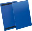 Etikettentasche B210xH297 mm A4 hoch blau, magnetisch VE 50 Stück Produktbild img1 S