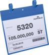 DURABLE Dokumententasche mit Lasche dunkelblau B297xH210mm DIN A4 quer 50 Stück Produktbild img2 S