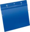 Dokumententasche B297xH210 mm A4 quer blau mit Drahtbügel VE 50 Stück Produktbild img1 S