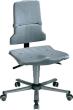 Bimos Arbeitsstuhl 9803-1000 Sintec 2 grau Sitzhöhe 430-580 mm mit Rollen Produktbild