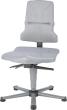Bimos Arbeitsstuhl 9810-1000 Sintec 1 grau Sitzhöhe 430-580 mm mit Gleiter Produktbild