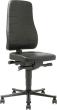 BIMOS Arbeitsstuhl All-In-One 2 mit Rollen Sitzhöhe 450-600mm Kunstleder schwarz Produktbild