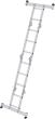 Alu-Vielzweckleiter 2x2 + 2x3 Sprossen Höhe als Bühne 0,63 m Arbeitshöhe bis 4,00 m Produktbild img4 S