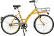 LINDNER Transportfahrrad Modus mit Lastenträger + Schaltung + Beleuchtung gelb Produktbild img1 S