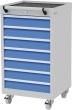 Unicraft Schubladenschrank mobil Produktbild img1 S