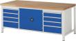 Werkbank B2000xT900 gr/bl8Sb.120+180,1Tür Produktbild