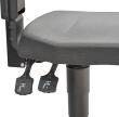 FORUM Arbeitsstuhl mit Rollen blauer Griff Polster Supertec Produktbild img6 S