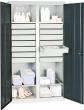Werkzeugschrank S2000 RAL 7035/7016 4 Wannenböden 14 Schubladen 100mm Produktbild img1 S