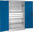 Großraum-Werkzeugschrank (RAL 7035/5010), 3 Schubladen mittig Produktbild img1 S