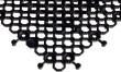 MILTEX Arbeitsplatzmatte YOGA GRID B50xL50cm schwarz Produktbild img2 S