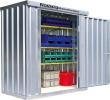 Lagercontainer FLADAFI MC 1100 verzinkt MCI zerlegt mit Holzfussboden Produktbild img1 S