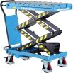Hubtischwagen mit Rollenb.Tischmaß: 1025x535 300 kg Tragfähigkeit Produktbild img3 S